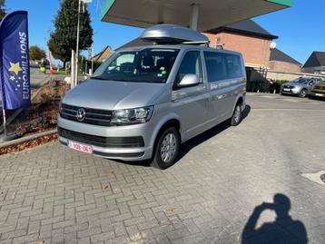 Volkswagen T6 TRANSPORTER Caravelle Comfortline lang Prijs 2, Autos, Achat, Entreprise, Noir, 102 ch