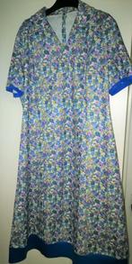 Zomerjurk met bloemenprint - maat 50, Kleding | Dames, Jurken, Overige kleuren, Maat 46/48 (XL) of groter, Ophalen of Verzenden