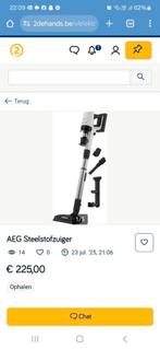 Aeg steelstofzuiger 1 jaar oud met dweilfunctie, Ophalen, Zo goed als nieuw