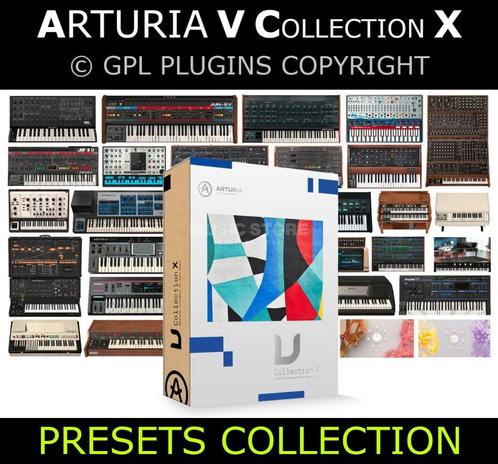 Arturia V Collection X Plugins Bundle + Presets Collection, Informatique & Logiciels, Logiciel Audio, Neuf, MacOS, Windows, Enlèvement ou Envoi