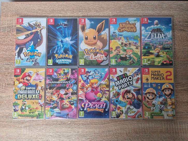 Verschillende switch-games, Games en Spelcomputers, Games | Nintendo Switch, Zo goed als nieuw, Ophalen