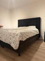 Boxspring ikea, Huis en Inrichting, Slaapkamer | Boxsprings, Ophalen, Gebruikt, Zwart, Tweepersoons