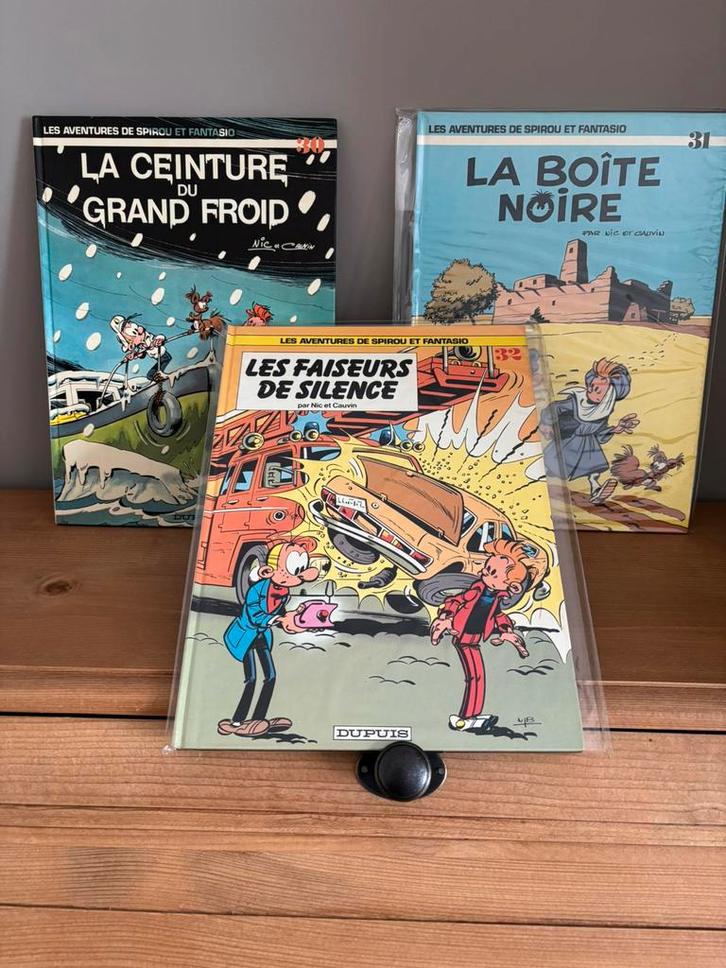 Spirou&Fantasio3Alb.+1HS+1Intégral !!! EO !!! Nic & Cauvin, Livres, BD, Utilisé, Plusieurs BD, Enlèvement ou Envoi