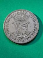 1952 Afrique du Sud 2 1/2 shillings en argent, Timbres & Monnaies, Monnaies | Afrique, Envoi, Afrique du Sud, Monnaie en vrac