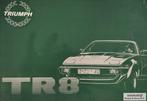 Handboek Triumph TR8 instructieboekje, Enlèvement ou Envoi