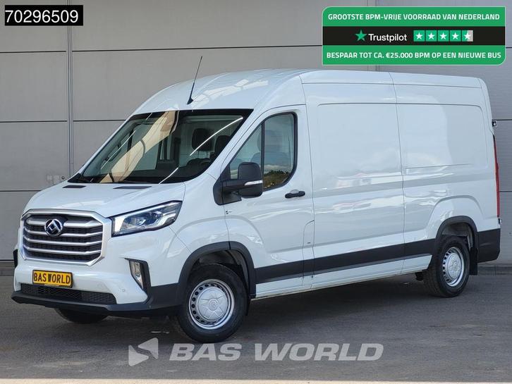 Maxus Deliver 9 COMING SOON! L3H2 Airco Cruise Camera Parkee, Auto's, Bestelwagens en Lichte vracht, Bedrijf, Te koop, Achteruitrijcamera