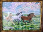Peinture de chevaux, Ophalen of Verzenden