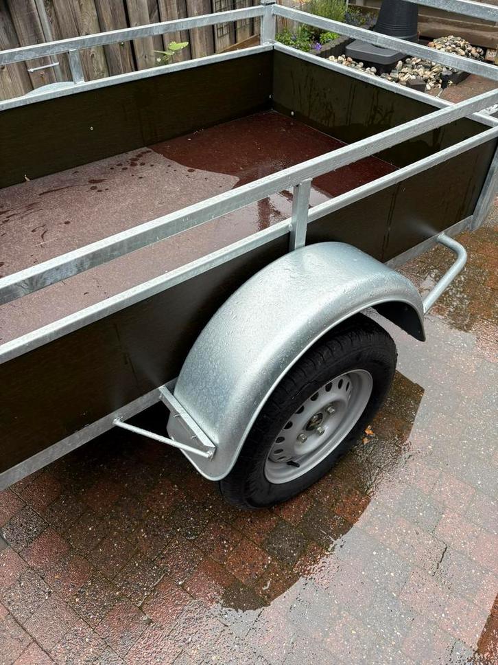 Splinternieuwe BW Trailer 160x100 +koprek+ neuswiel+COC 600€, Auto diversen, Aanhangers en Bagagewagens, Nieuw, Ophalen