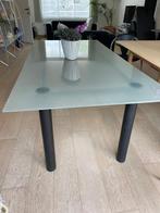 eettafel, Huis en Inrichting, Tafels | Eettafels, Ophalen, 50 tot 100 cm, Zo goed als nieuw, Vijf personen of meer