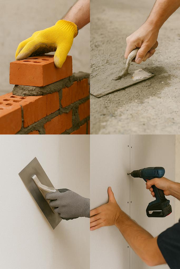 Petits travaux de gros œuvre et de finition, Services & Professionnels, Services Autre