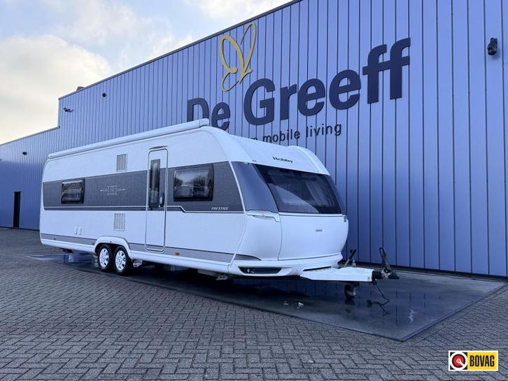 Hobby Prestige 720 WLC, Caravanes & Camping, Caravanes, Entreprise, jusqu'à 4, 1500 - 2000 kg, Banquette en rond, Hobby, 2 lits séparés