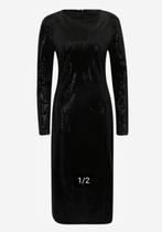 Jurk Kerst Feestelijk, Kleding | Dames, Maat 38/40 (M), Zwart, Nieuw, Cocktailjurk