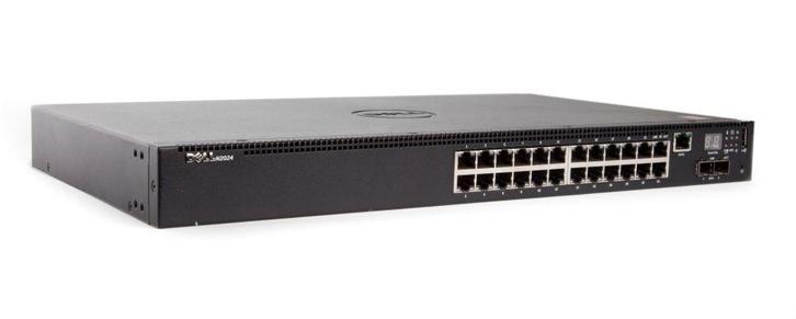 Dell Networking N2024 24p Gigabit Switch, Computers en Software, Netwerk switches, Refurbished, Ophalen of Verzenden