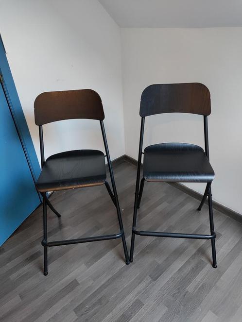Ikea Franklin, Huis en Inrichting, Barkrukken, Gebruikt, Hout, Ophalen