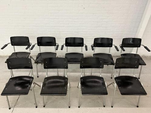 10 x vintage design Obo stoelen, Huis en Inrichting, Stoelen, Ophalen