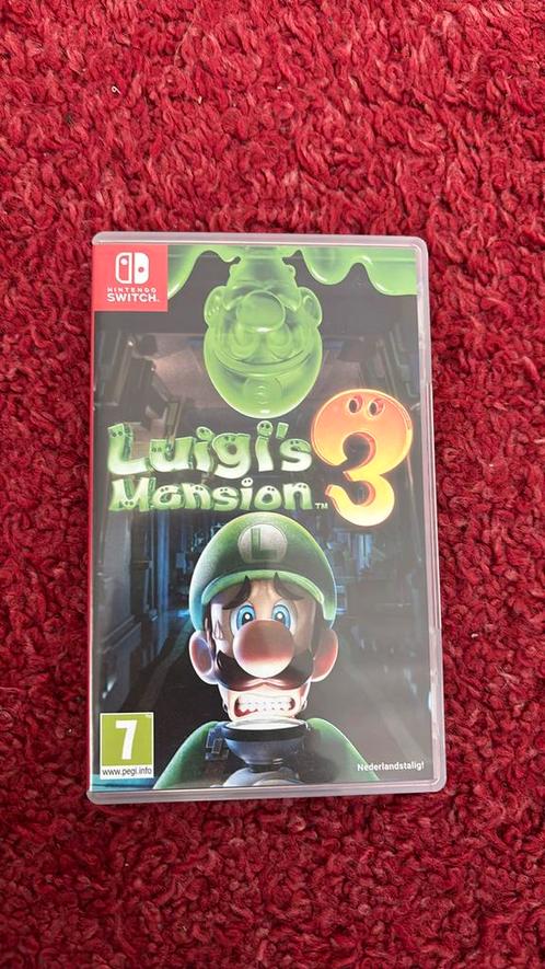 Luigi's Mansion 3, Consoles de jeu & Jeux vidéo, Jeux | Nintendo Switch, Comme neuf, Aventure et Action, À partir de 3 ans, Enlèvement ou Envoi