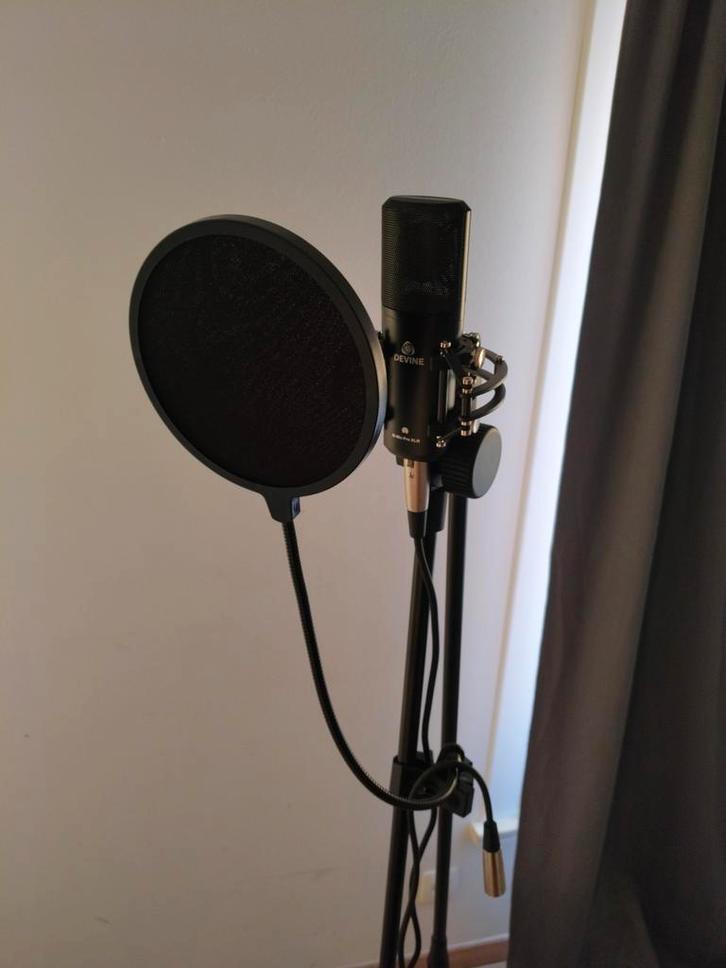 Studio Microfoon (hele set) nieuwe staat., Muziek en Instrumenten, Microfoons, Ophalen