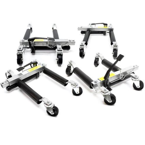 Hydraulische autoverplaatsers | 680 kg per stuk | Set van 4, Auto diversen, Autogereedschap, Nieuw, Ophalen of Verzenden