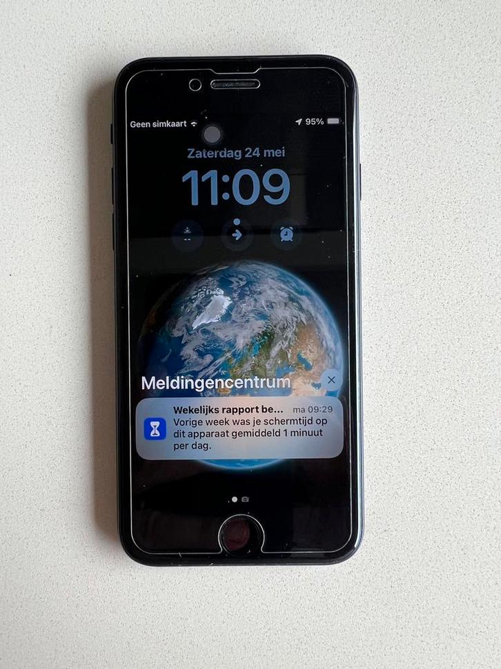 Iphone SE 69GB, Telecommunicatie, Mobiele telefoons | Apple iPhone, Zo goed als nieuw, 64 GB, Zwart, Ophalen