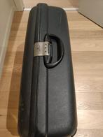 Large valies Samsonite donkergrijs, 2 wielen, Ophalen, Gebruikt, Hard kunststof, Slot