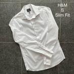 Wit hemd H&M maat S Slim fit, Comme neuf, Enlèvement, Taille 176