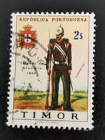 Timor 1967 - militair uniform 1890, Ophalen of Verzenden, Gestempeld