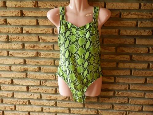 (74) - maillot femme t.38 vert noir - primark - Neuf , Kleding | Dames, Badmode en Zwemkleding, Nieuw, Badpak, Groen, Ophalen of Verzenden