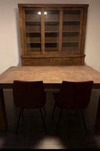 Salle a manger en bois massif, Huis en Inrichting, Kasten | Buffetkasten, Ophalen, Gebruikt