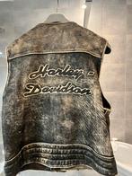 Harley Davidson vest in leder, Motoren, Kleding | Motorkleding, Harley-Davidson, Heren, Jas | leer, Ophalen of Verzenden