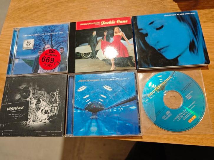 Hooverphonic 5 cd s perfecte staat als nieuw, Cd's en Dvd's, Cd's | Pop, Zo goed als nieuw, Ophalen of Verzenden
