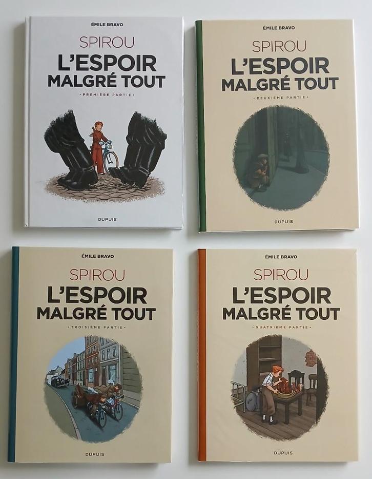 BD 4 tomes L'Espoir malgré tout Bravo EO 2 dédicaces Neufs, Livres, BD, Neuf, Plusieurs BD, Enlèvement ou Envoi