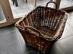 Grote rieten mand, Ophalen, Mand, Zo goed als nieuw, Riet