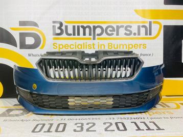 Bumper Skoda Fabia 3 Facelift 2018-2020 Voorbumper 2-H7-1451 beschikbaar voor biedingen