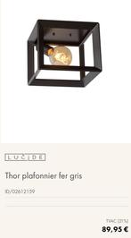 Thor plafonnier fer gris, Neuf