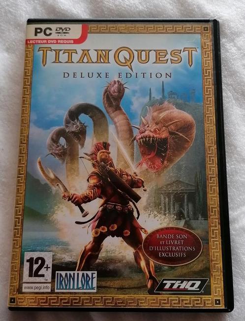 Titan Quest Deluxe-editie, Games en Spelcomputers, Games | Pc, Gebruikt, Avontuur en Actie, 1 speler, Vanaf 12 jaar, Eén computer