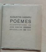 Augustin Habaru Poèmes Jan Jean Cantré Bruxelles 1920, Verzenden