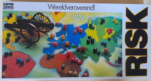 RISK !!, Hobby en Vrije tijd, Gezelschapsspellen | Bordspellen, Zo goed als nieuw, Een of twee spelers, Drie of vier spelers, Vijf spelers of meer