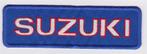 Suzuki stoffen opstrijk patch embleem #5, Nieuw