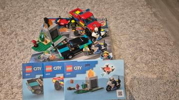 LEGO City Brandweer & Politie Achtervolging - 60319 beschikbaar voor biedingen