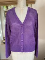 Tricot gilet Mayerline, maat 42, Ophalen of Verzenden, Maat 42/44 (L), Paars