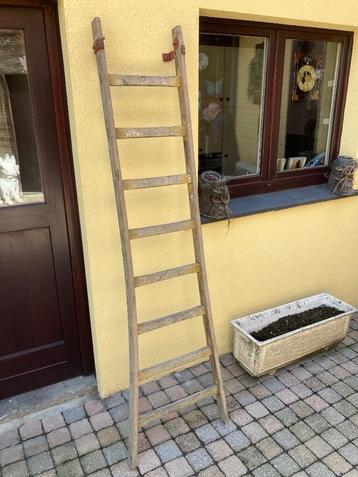 Houten ladder, Enlèvement, Utilisé