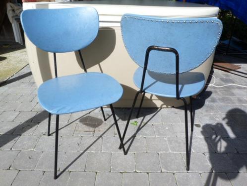 2 prachtige vintage stoelen, Antiek en Kunst, Curiosa en Brocante, Ophalen