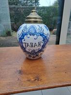 Pot à tabac ancien, Enlèvement