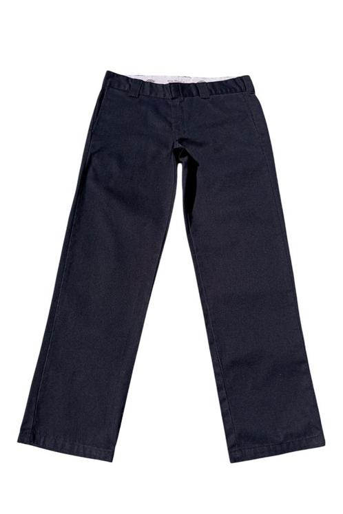 Vintage Dickies 873 Slim Fit Work, Kleding | Heren, Broeken en Pantalons, Zo goed als nieuw, Overige maten, Zwart, Verzenden