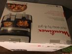 Moulinex dual easy fry and grill, Ophalen, Nieuw, Airfryer XL, 1000 t/m 1499 gram
