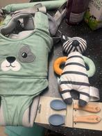 Baby drager met knuffel en lepels nieuw, Kinderen en Baby's, Ophalen of Verzenden, Zo goed als nieuw