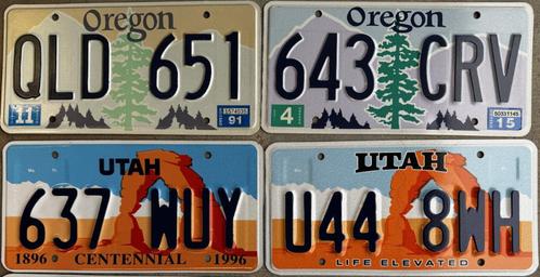 plaque d'immatriculation USA nummerplaat GRAPHICS, Verzamelen, Automerken, Motoren en Formule 1, Zo goed als nieuw, Ophalen of Verzenden