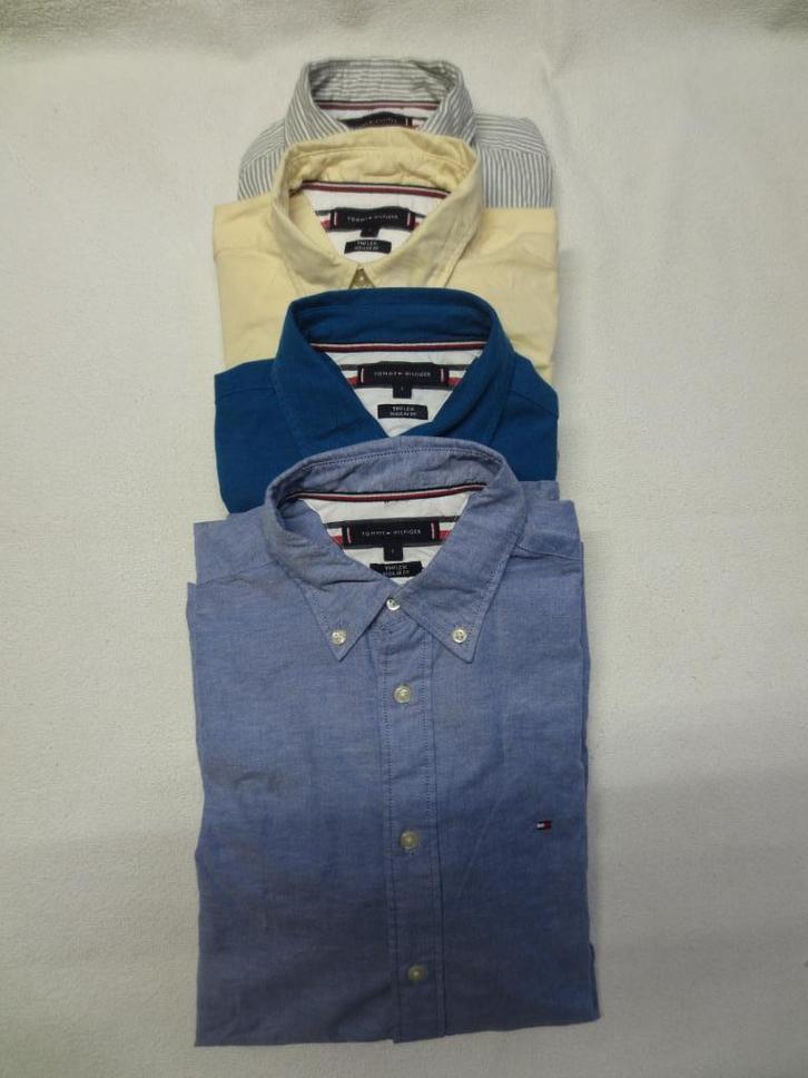 Hemden heren van Tommy Hilfiger, River woods, Scotch & Soda, Kleding | Heren, Overhemden, Gedragen, Halswijdte 39/40 (M), Ophalen of Verzenden