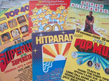 Lot 40 x Lp's Vinyl Compilation Pop/Rock/Electro 60-70-80's beschikbaar voor biedingen