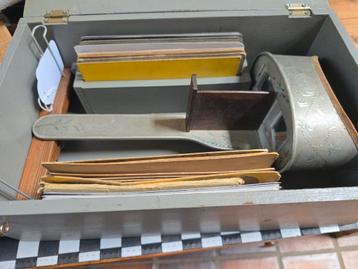 Stereoscoop met Kevuko-lens (patent uit 1905) beschikbaar voor biedingen